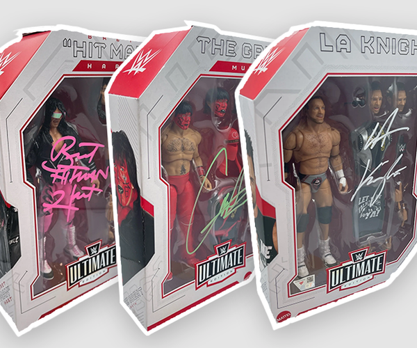Signed WWE Ultimate Edition Action Figures – Signed By Superstars
