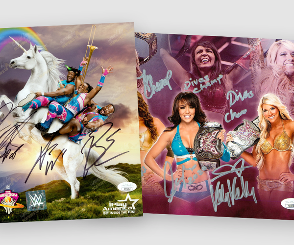 Triple Signed Items – Signed By Superstars