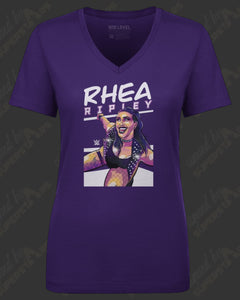 Collection image for: Women's WWE V-Neck T-Shirts