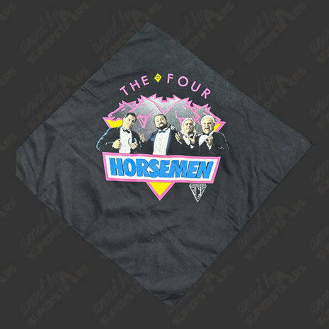 The Four Horseman un-signed original Jim Crockett NWA Wrestling Bandana