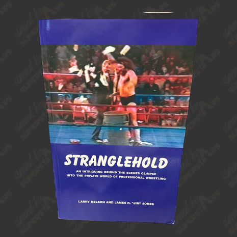 Larry Nelson signed Stranglehold Book