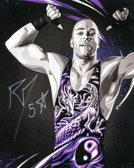 Photo 8x10 signée par Rob Van Dam