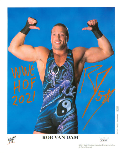 Photo 8x10 signée par Rob Van Dam (avec JSA)