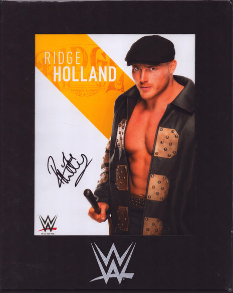 Ridge Holland signed 8x10 Matted Photo