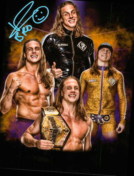 Matt Riddle signed 8x10 Photo