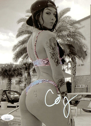 Cora Jade signed 8x10 Photo (w/ JSA)