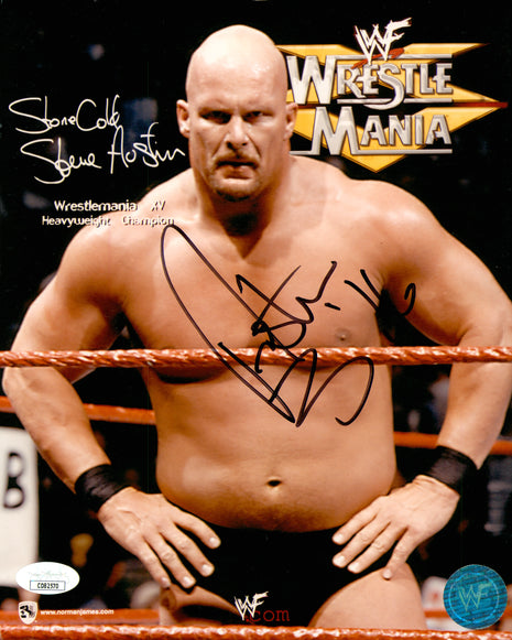 Stone Cold Steve Austin signed 8x10 Photo (w/ JSA)