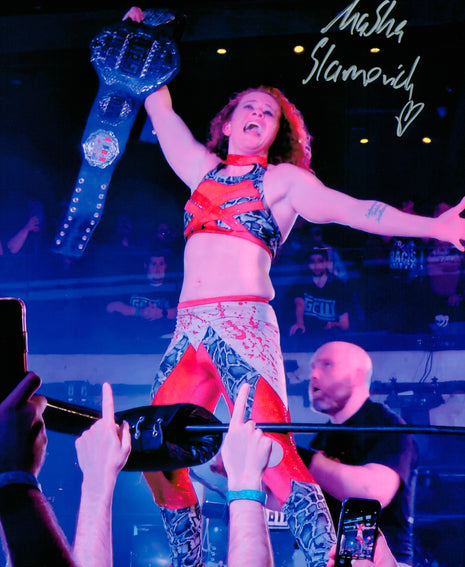 Masha Slamovich signed 8x10 Photo