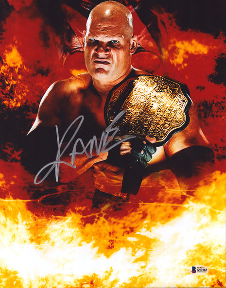 Kane signed 11x14 Photo (w/ Beckett)