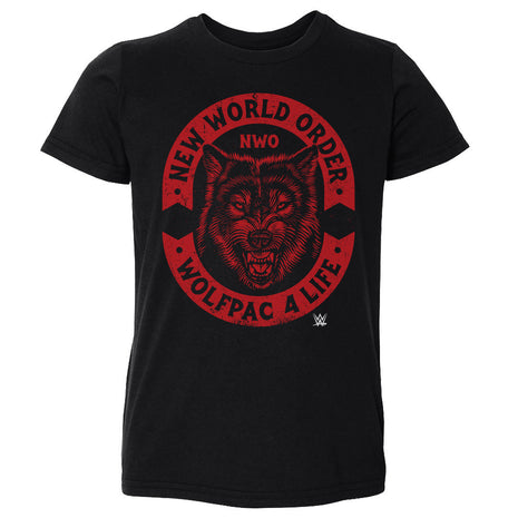 nWo Wolfpac 4 Life WWE Kids Toddler T-Shirt