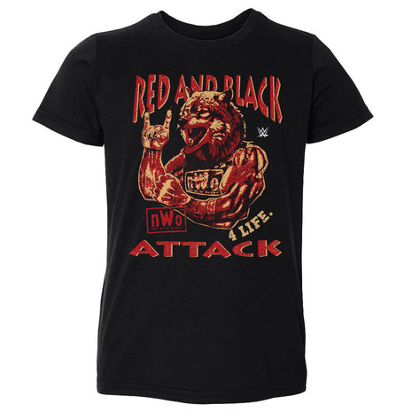 nWo Red And Black Attack WWE Kids Toddler T-Shirt