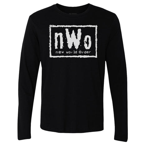 nWo White Logo WWE Men's Long Sleeve T-Shirt