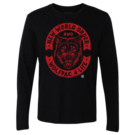 nWo Wolfpac 4 Life WWE Men's Long Sleeve T-Shirt