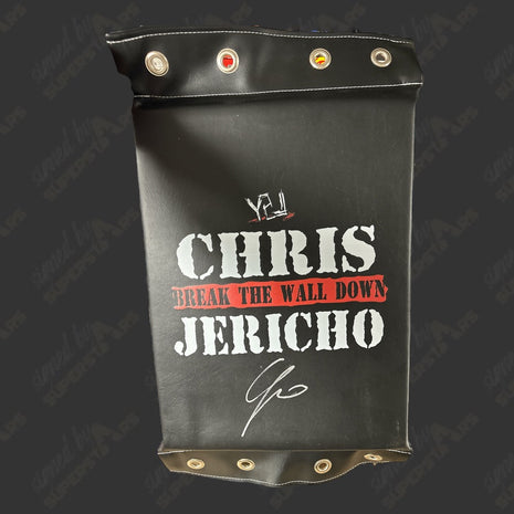 Chris Jericho signed Turnbuckle Pad
