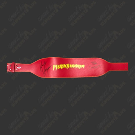 Hulk Hogan signed Hulkamania Weight Belt (w/ PSA)