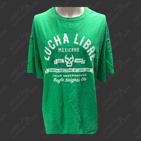 Brian Cage signed Lucha Libre Tshirt