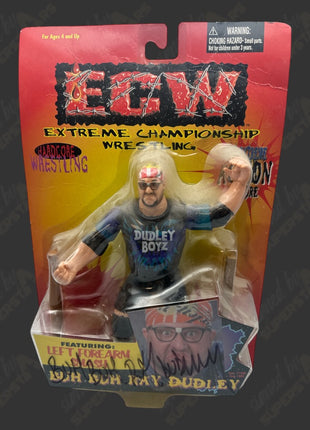 Bubba Ray Dudley signed ECW Action Figure