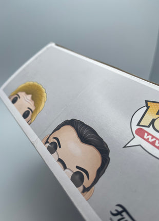 Ted DiBiase & I.R.S. dual signed WWE Funko POP Figure (Walgreens Exclusive 2-pack)