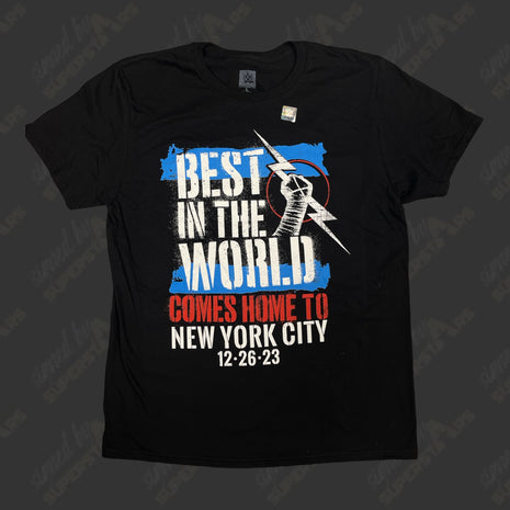 CM Punk official WWE Limited Edition NYC MSG T-Shirt (Brand New)