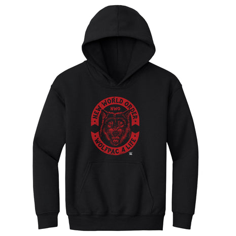 nWo Wolfpac 4 Life WWE Kids Youth Hoodie