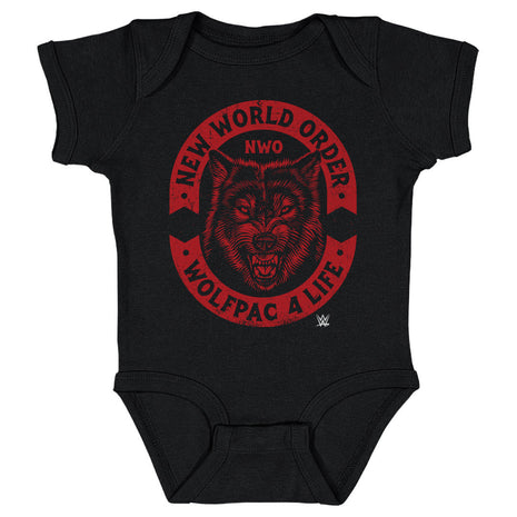 nWo Wolfpac 4 Life WWE Kids Baby Onesie