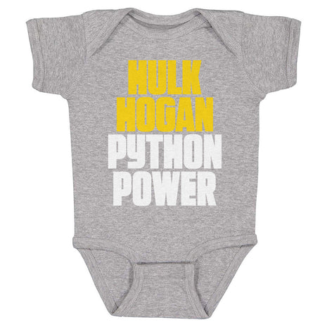 Hulk Hogan Python Power Font WWE Kids Baby Onesie