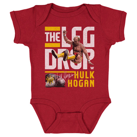 Hulk Hogan Leg Drop WWE Kids Baby Onesie