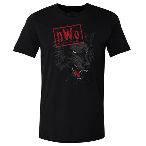 nWo Wolf Logo WWE Men's Cotton T-Shirt