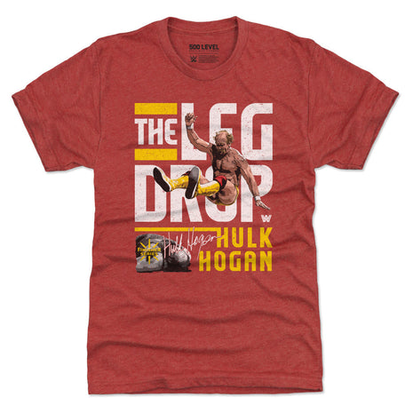 Hulk Hogan Leg Drop WWE Men's Premium T-Shirt