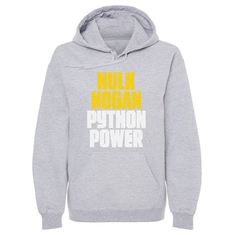 Hulk Hogan Python Power Font WWE Men's Hoodie