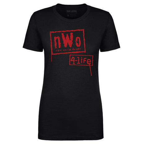 nWo 4-Life Red WWE Women's T-Shirt