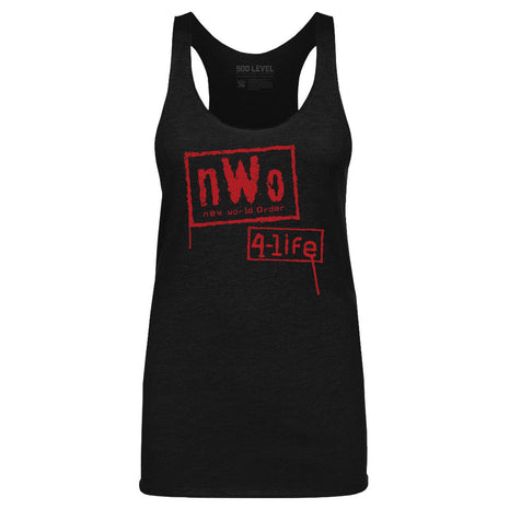 nWo 4-Life Red WWE Women's Tank Top