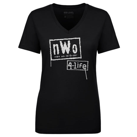 nWo 4-Life WWE Women's V-Neck T-Shirt