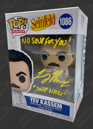 Yev Kassem (Soup Nazi) signed Seinfeld Funko POP Figure #1086