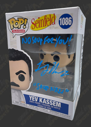Yev Kassem (Soup Nazi) signed Seinfeld Funko POP Figure #1086