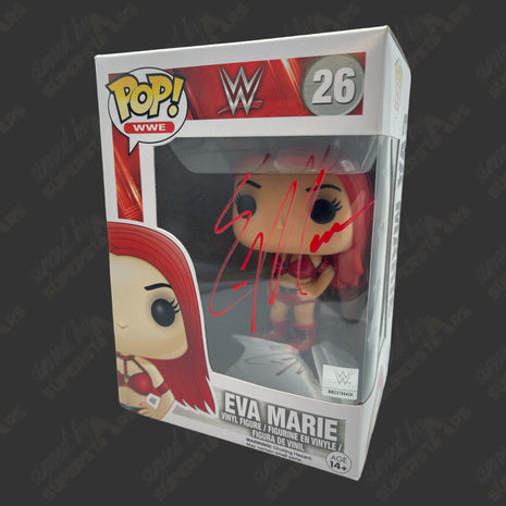 Eva Marie signed WWE Funko POP Figure #26