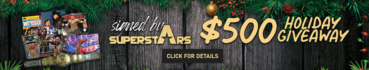 Signed By Superstars $500 Holiday Giveaway!
