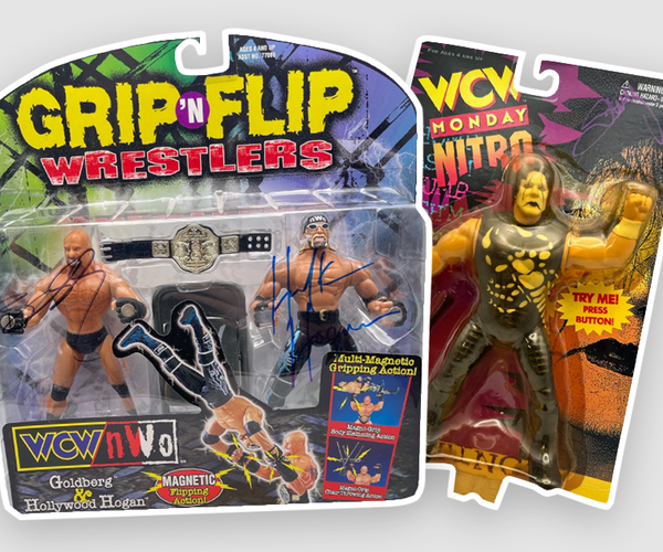 Signed WCW Action Figures – Signed By Superstars
