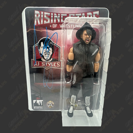 AJ Styles signed Rising Stars Action Figure