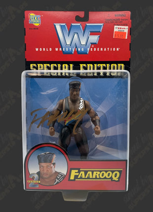 Faarooq signed WWF Jakks Special Edition Action Figure
