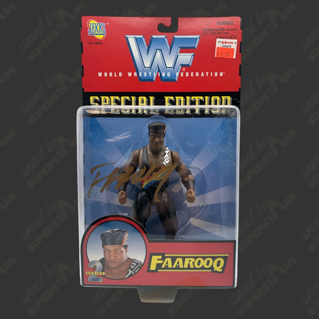 Faarooq signed WWF Jakks Special Edition Action Figure