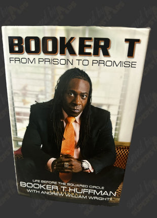 Booker T signed From Prison to Promise Book (To Eddie)