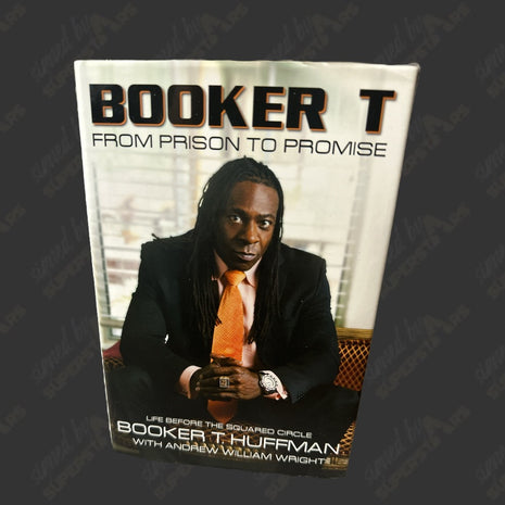 Booker T signed From Prison to Promise Book (To Eddie)