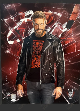 Edge signed 16x20 Photo (w/ JSA)