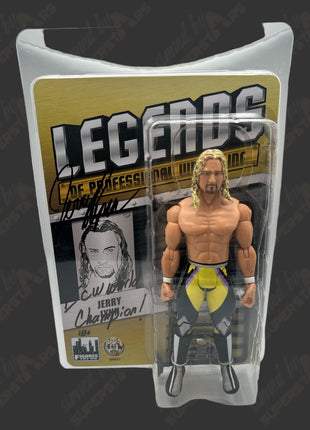 Jerry Lynn signed Legends of Wrestling Action Figure
