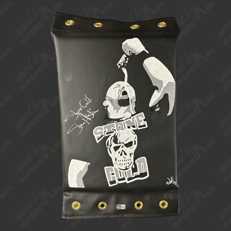 Stone Cold Steve Austin signed Hand Painted Art Turnbuckle Pad (w/ Beckett)