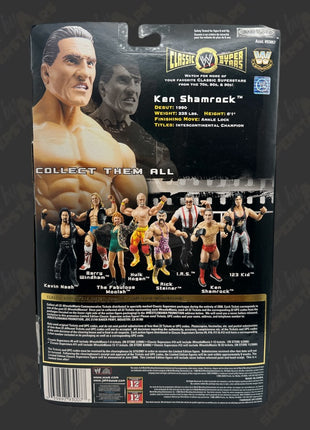 Ken Shamrock signed WWE Jakks Classic Superstars Action Figure