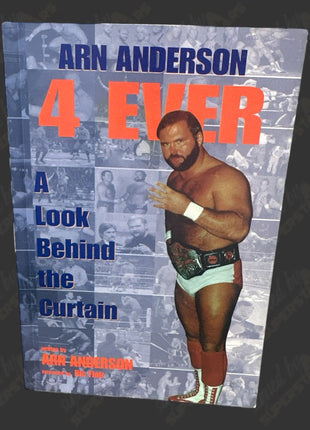 Arn Anderson signed 4 Ever Book