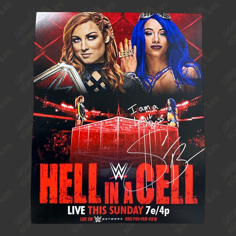 Sasha Banks signed 16x20 Photo