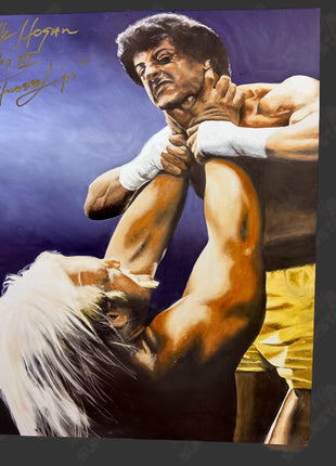 Photo 16x20 signée par Hulk Hogan